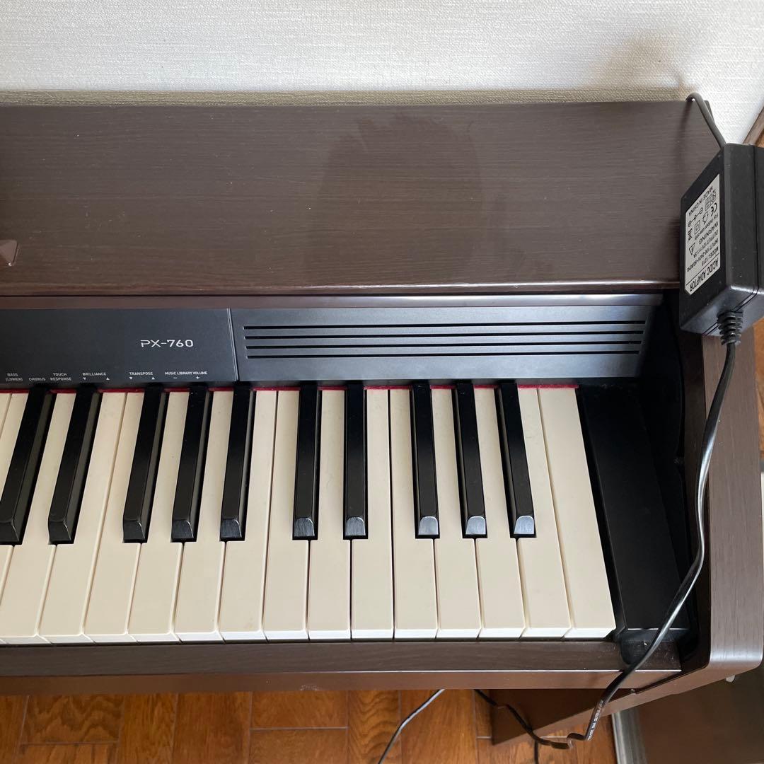 ヒロポンPrivia PX-760 電子ピアノ ダークブラウン