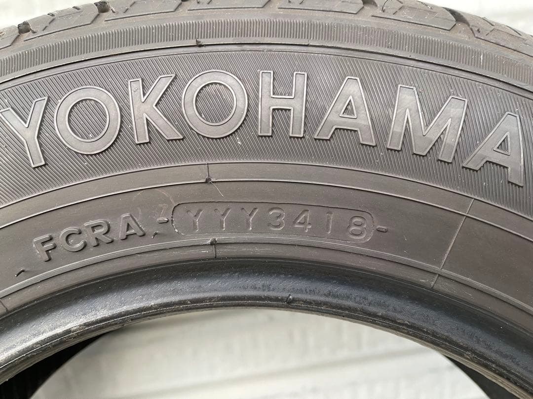 YOKOHAMA JOB RY52 145R12 6PR 中古品 4本セット
