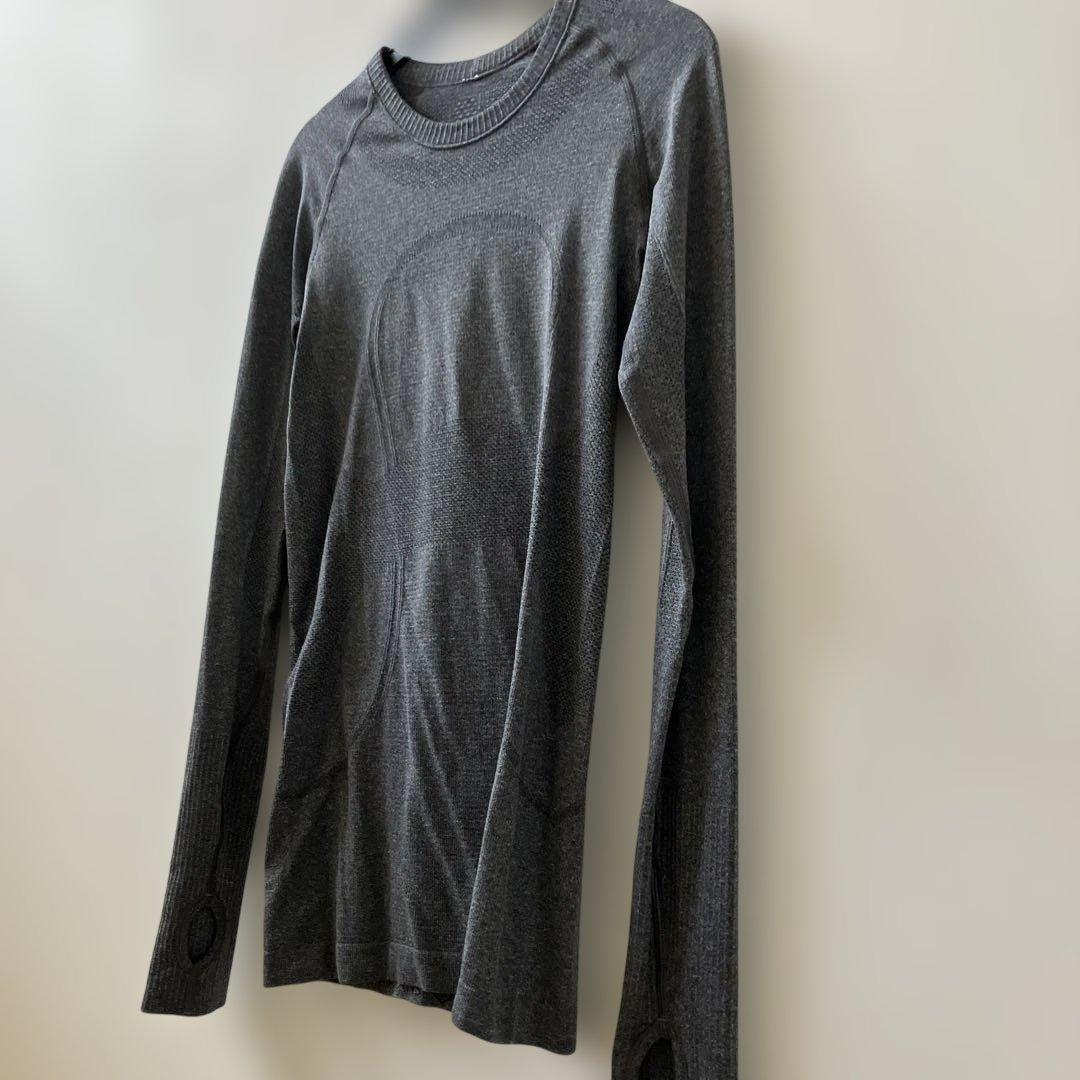 Lululemon Swiftly Tech グレー 長袖シャツ