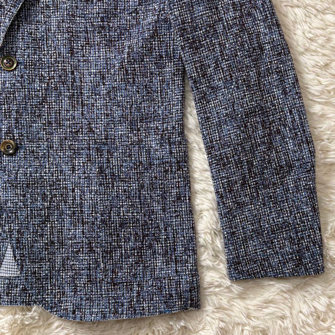 美品 BoB テーラードジャケット ボンディング アルコン ストレッチ生地