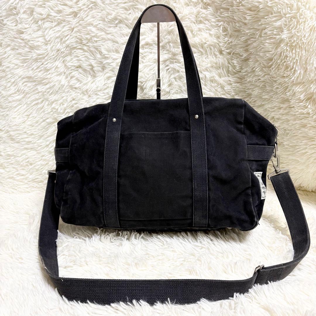希少　一澤信三郎帆布　信三郎帆布　2way ショルダー　ハンドル　ミニボストン