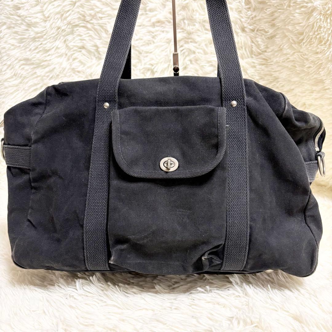 希少　一澤信三郎帆布　信三郎帆布　2way ショルダー　ハンドル　ミニボストン