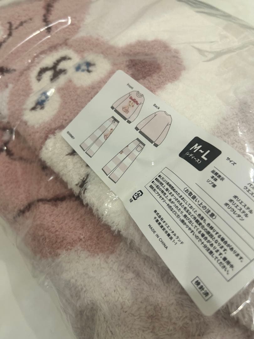 【東京ディズニーシー限定】Duffyジェラピケコラボルームウェアセット新品未使用