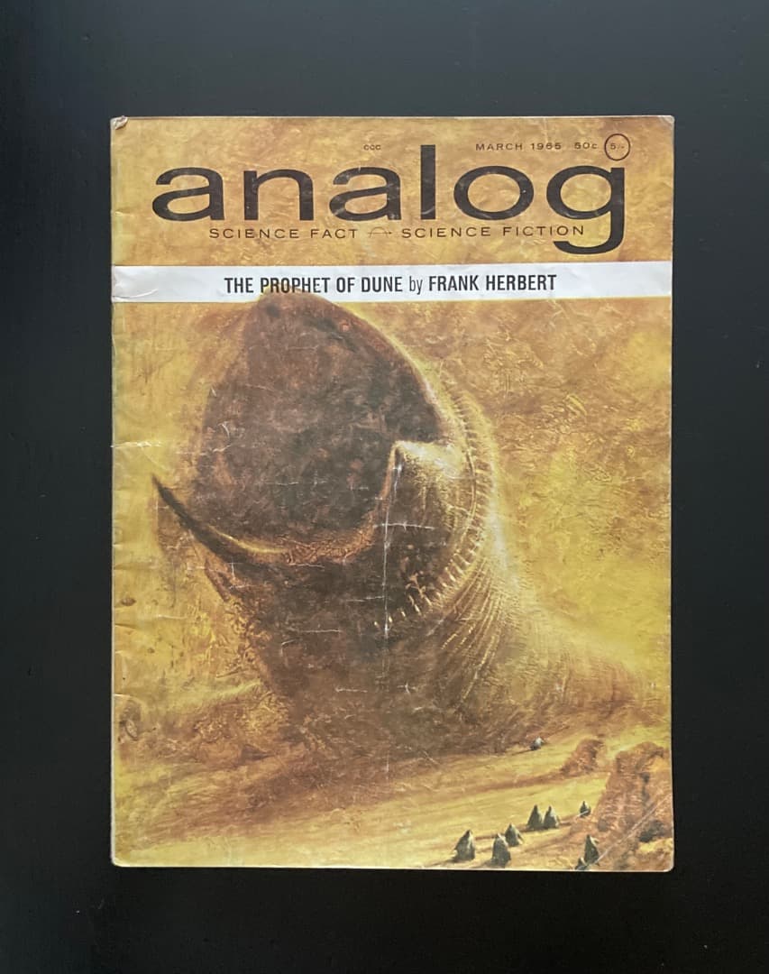 No.789《激レア》『雑誌 Analog（アナログ）』DUNE 初出掲載号2冊