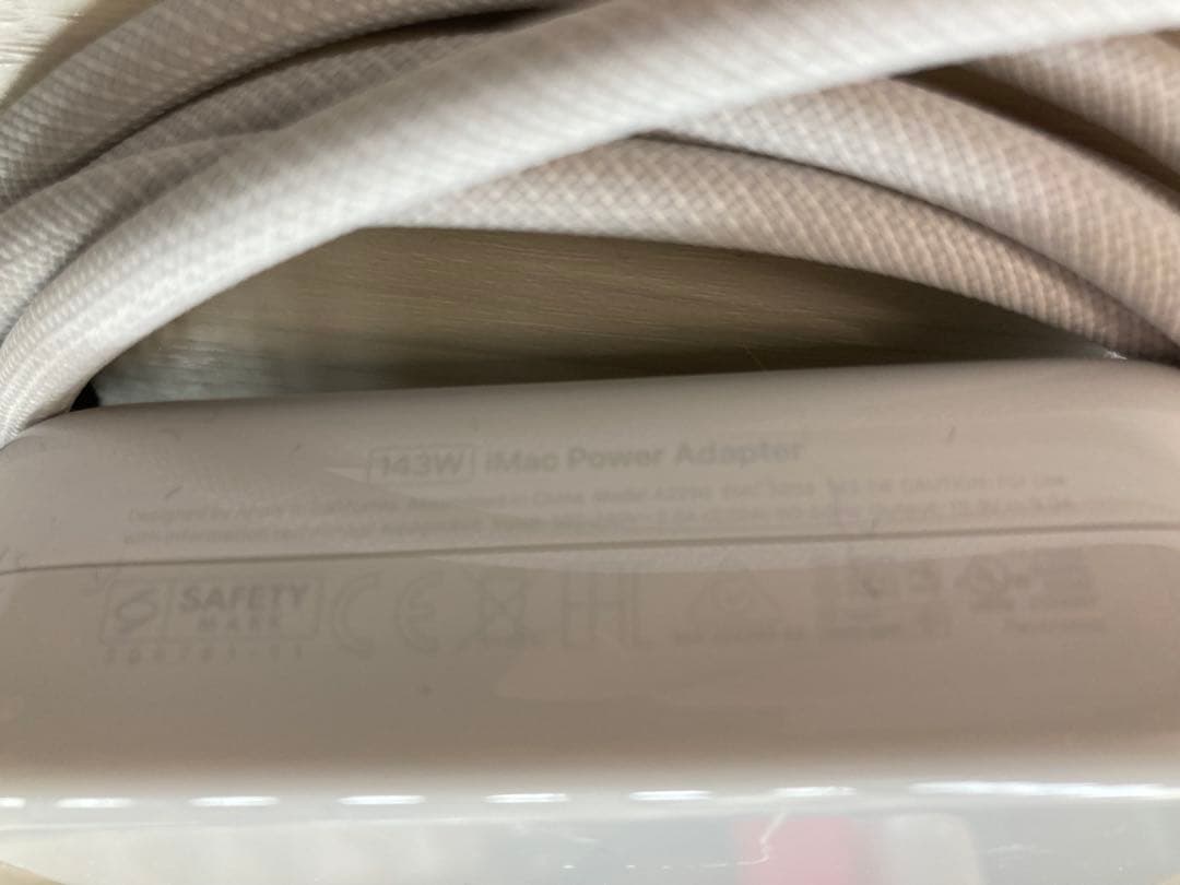 Apple iMac Power Adapter 143W A2290 シルバー