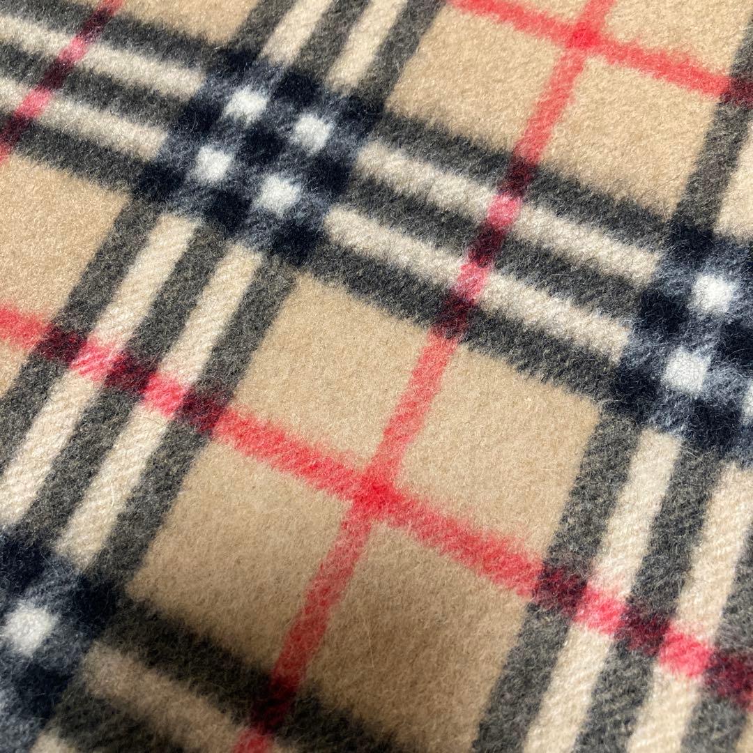 BURBERRYバーバリーズ　マフラー ★カシミヤ100%ノバチェック 英国製