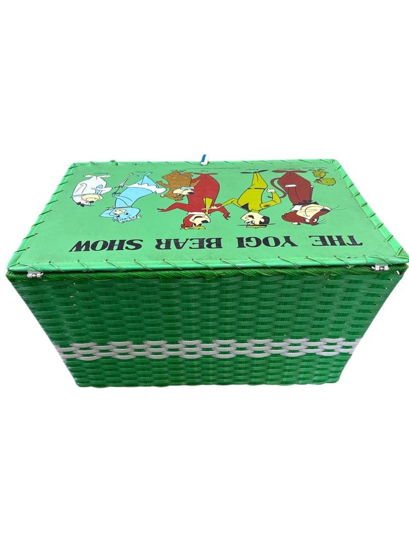 70s ハンナバーベラ　ヨギベア　カゴ　バスケット　籠　希少品　アメトイ
