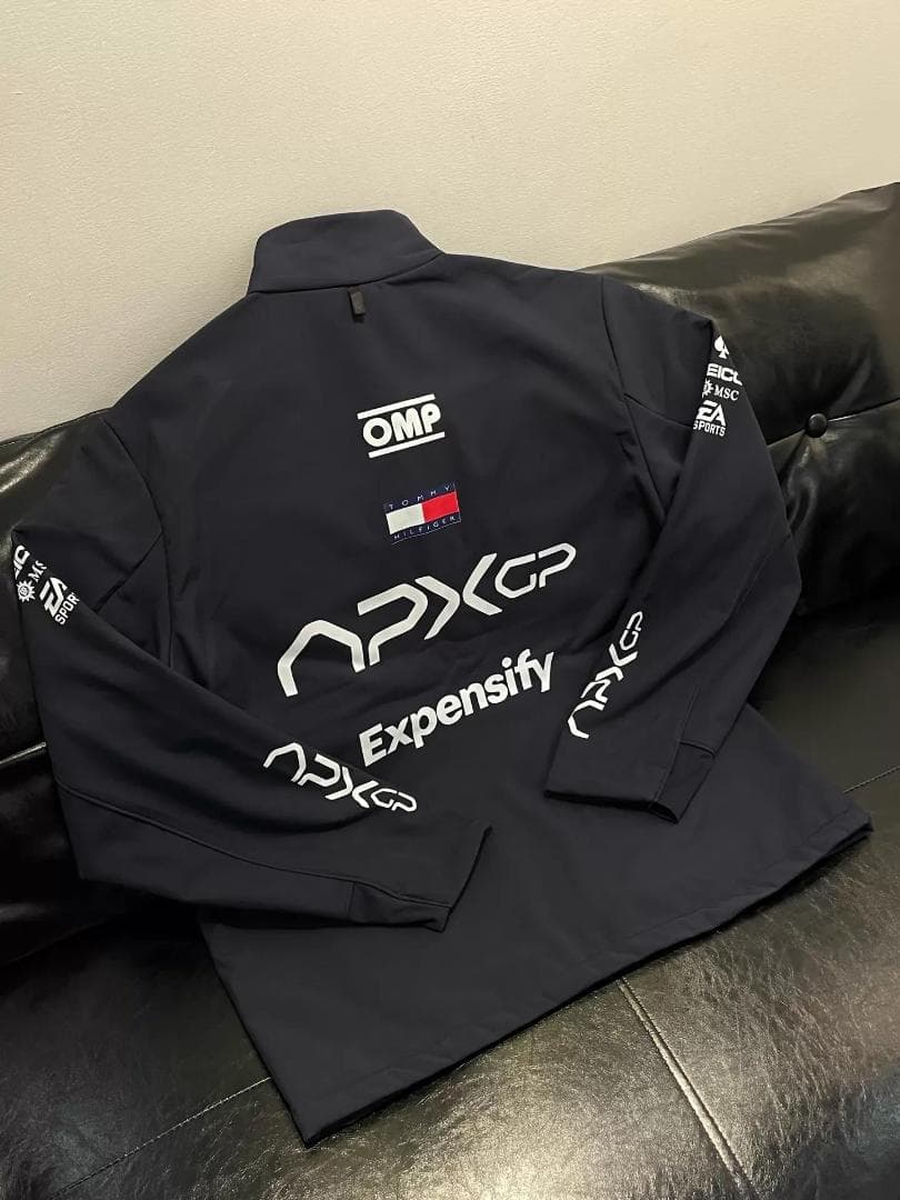 APXGP F1 レーシングジャケット 黒 ブラックカラー