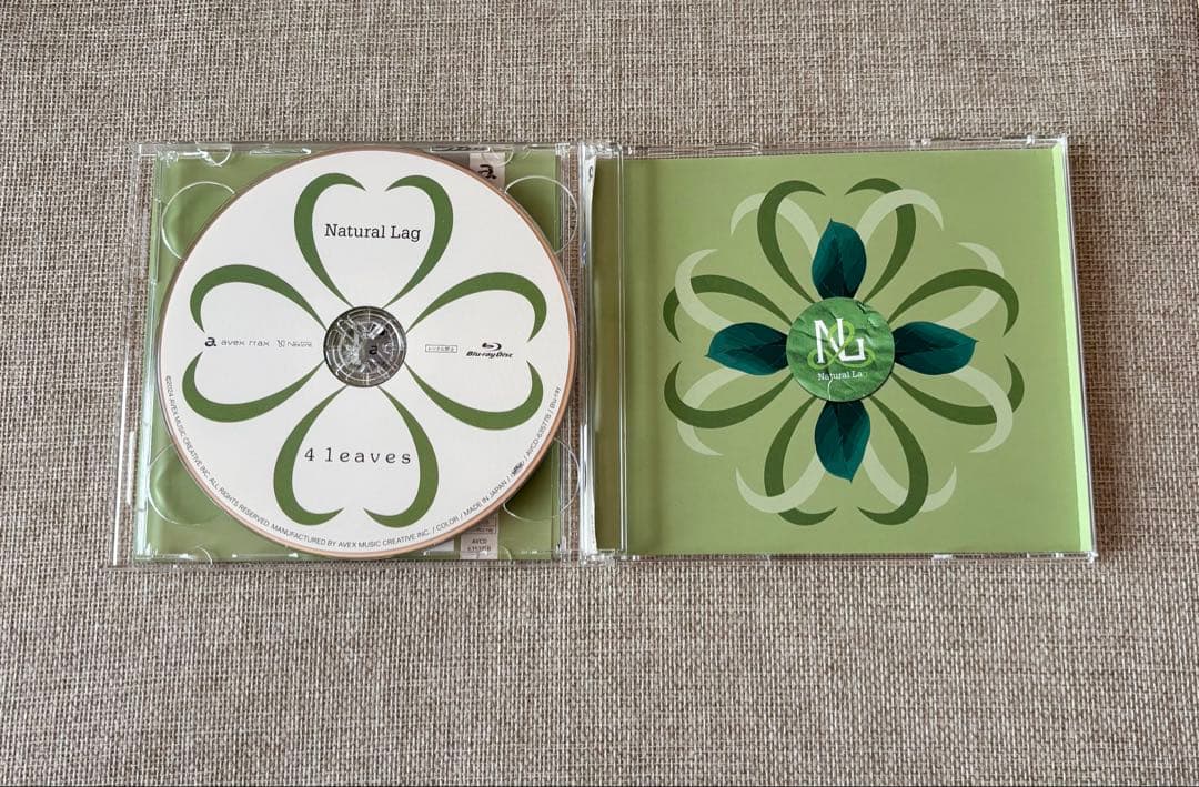 【CD＋BluRay】ライブ映像付き natural lag 4leaves