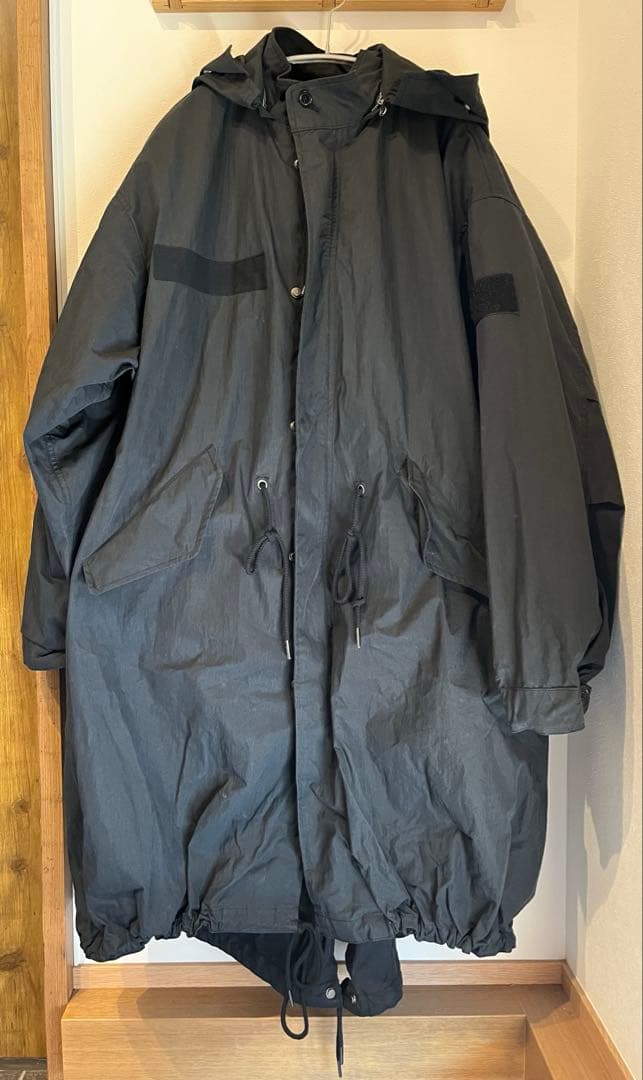 【MONO-MART】ファー切替ライナービッグシルエット M-65 モッズコート