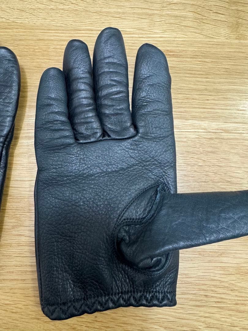 小物 Lamp Gloves Durable glove Shorty Black L