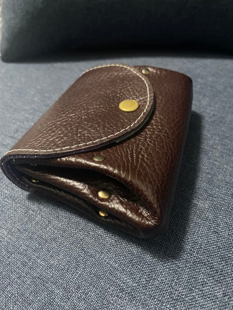 【美品】ユウイチタチヤマ　アコーディオンウォレット