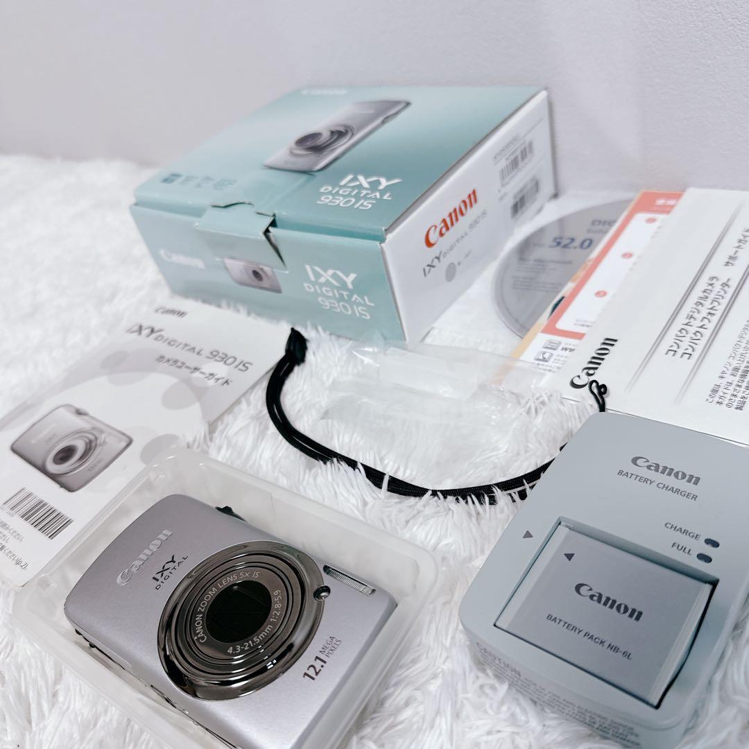 美品 Canon IXY 930 IS 付属品完備 元箱付 海外人気