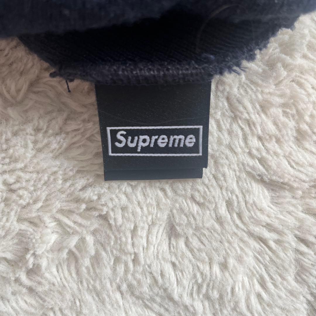 極美品✨✨Supreme Nike NEW ERA ニット帽 ネイビー Sロゴ