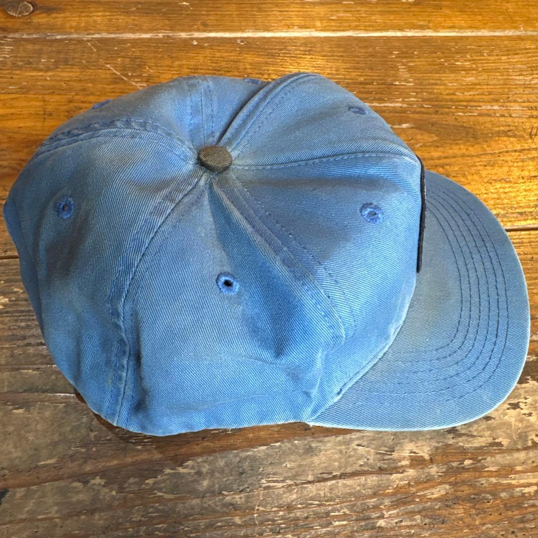 希少　INDEPENDENT 青　キャップ　ワッペン