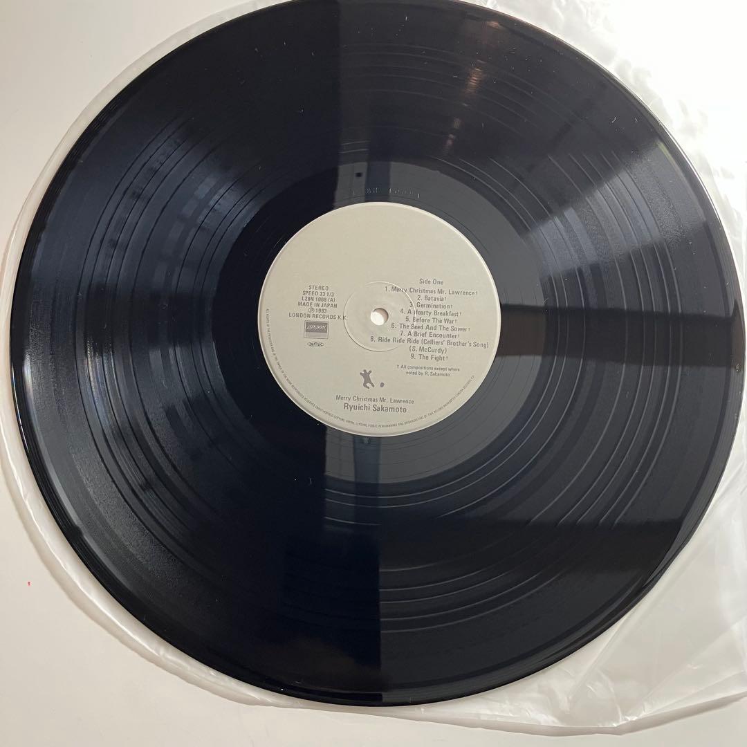 LP　坂本龍一　戦場のメリークリスマス　オリジナル　YMO　レコード