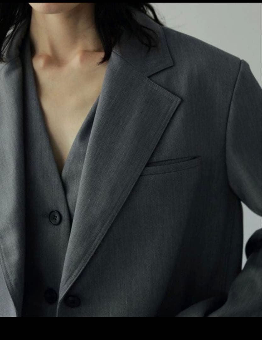 最終お値下げ新品・美品anuke　アンヌーク Twill Over Jacket