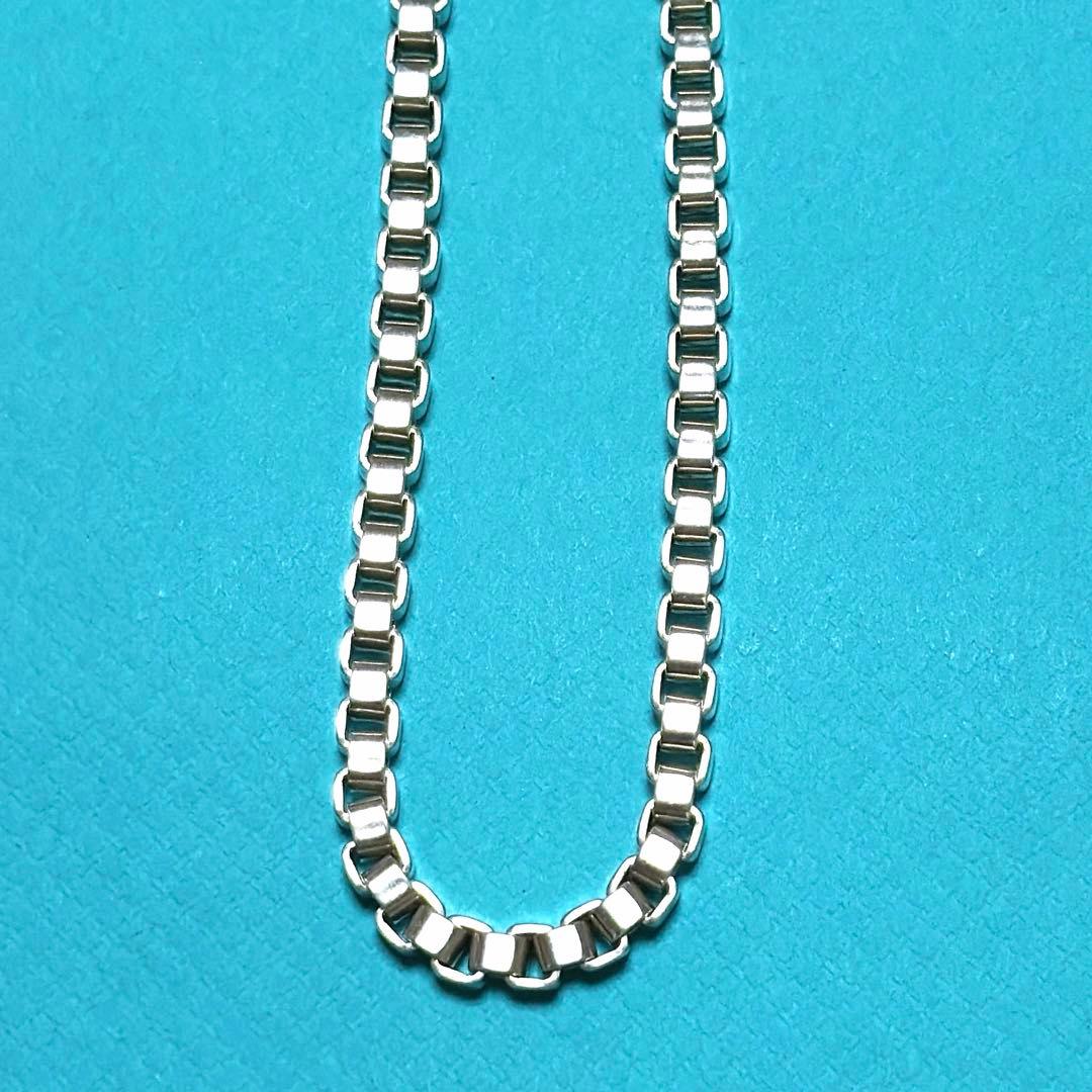 【美品】46.5cmTIffanyティファニー ベネチアンネックレス SV925
