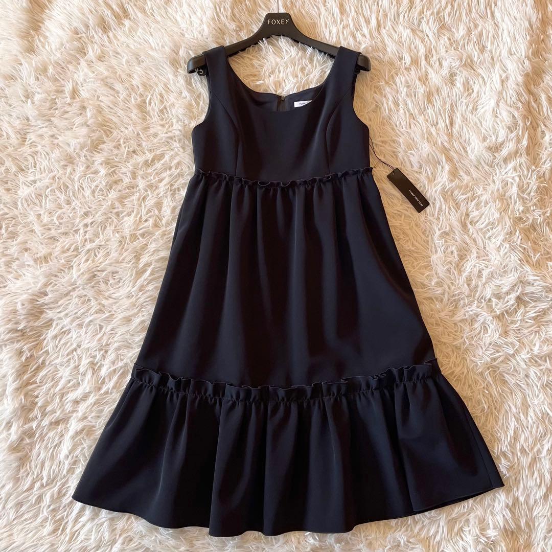 極美品✨ フォクシー Sweetpea Dress ミッドナイトブルー 近年