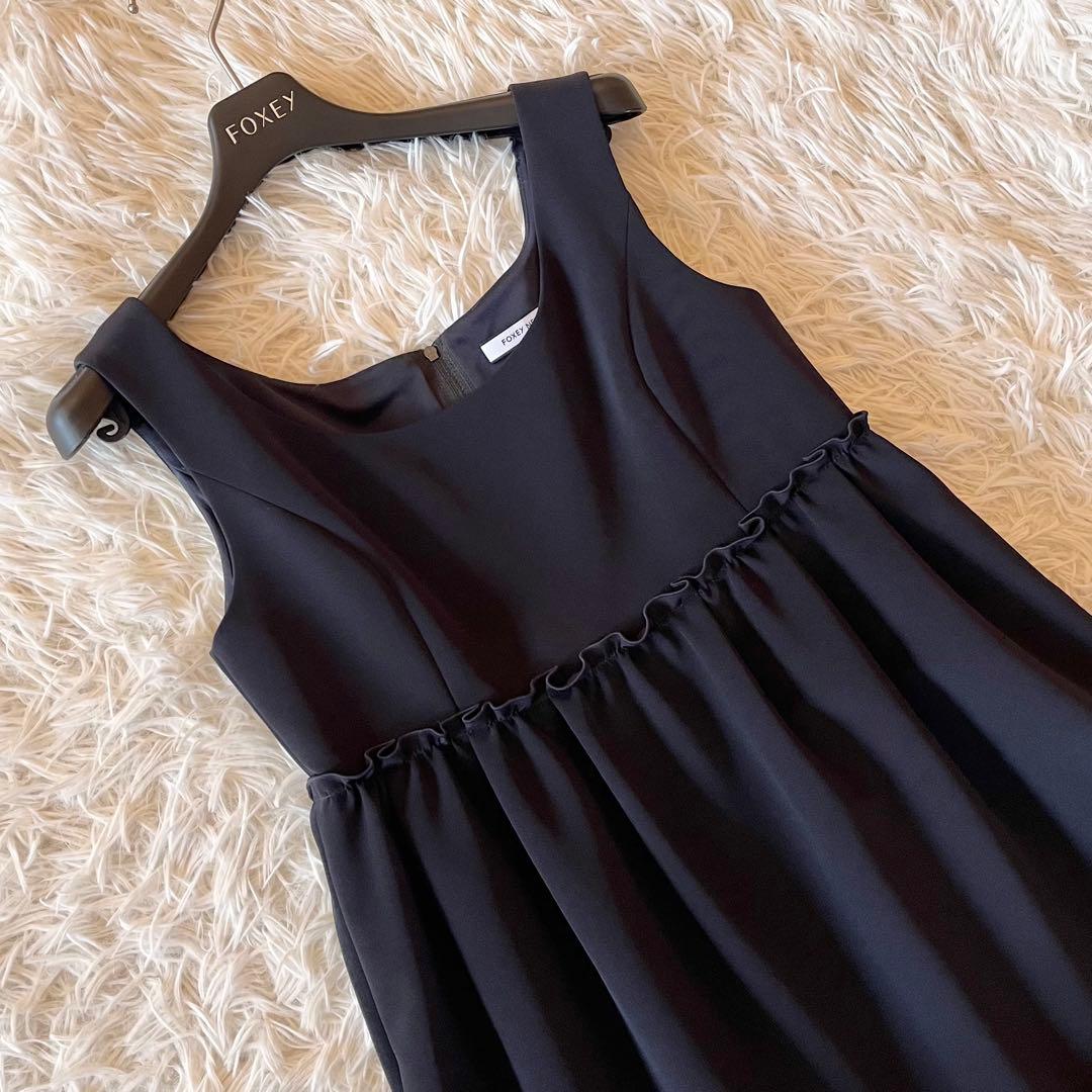 極美品✨ フォクシー Sweetpea Dress ミッドナイトブルー 近年
