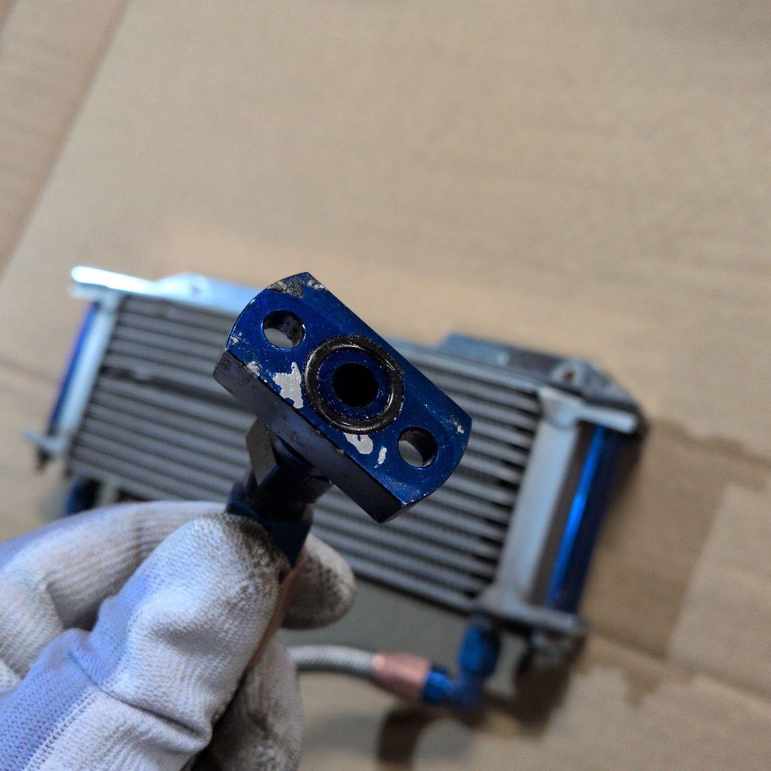 (*)様 ゼファー1100用オイルクーラー