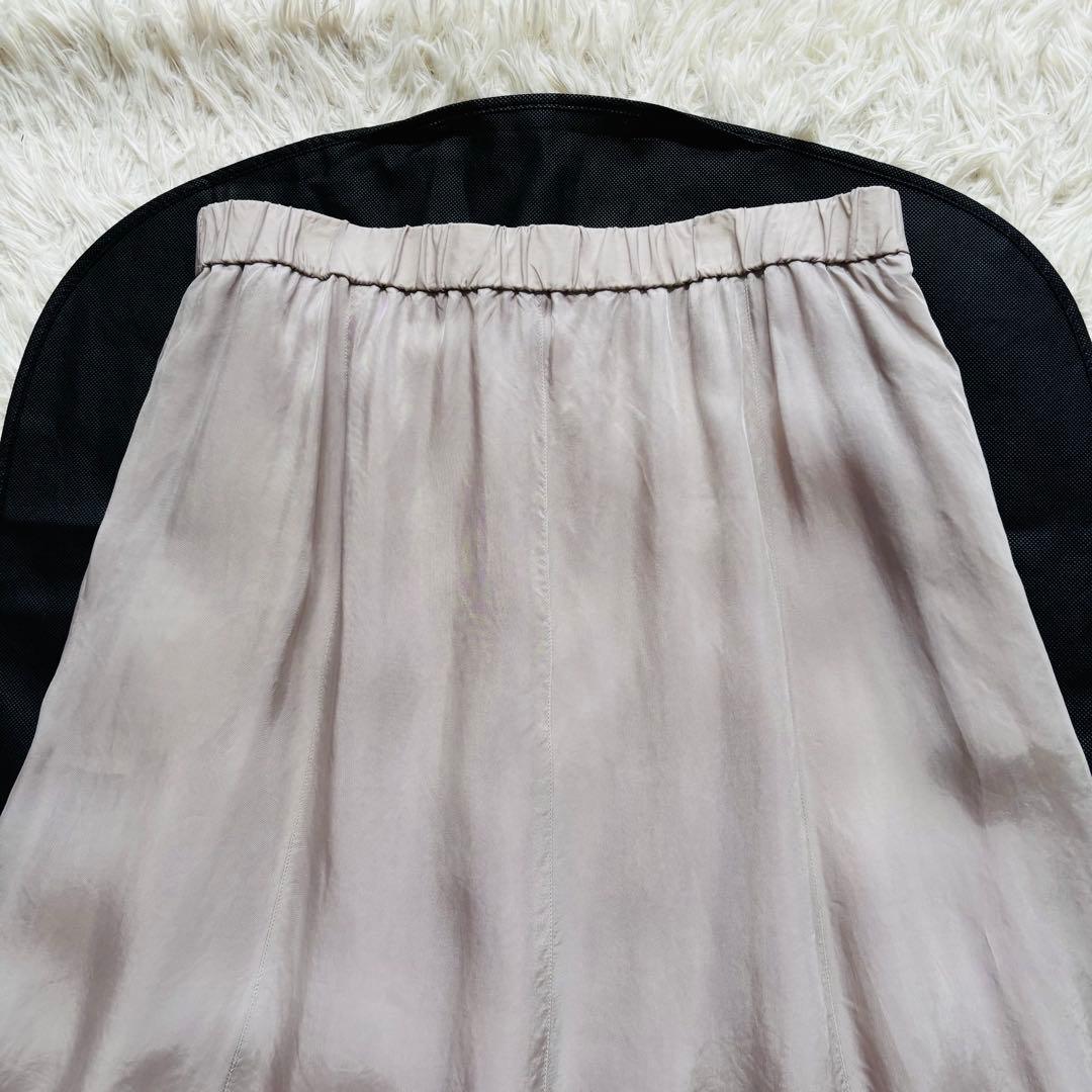 今季25SS 23区 4L フィブリルツイル ギャザースカート ベージュ