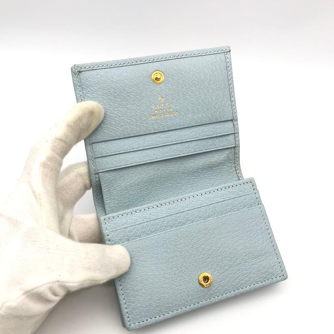 正規品　新品同様　グッチ財布　グッチ折り財布　　ggマーモント グッチフローラ