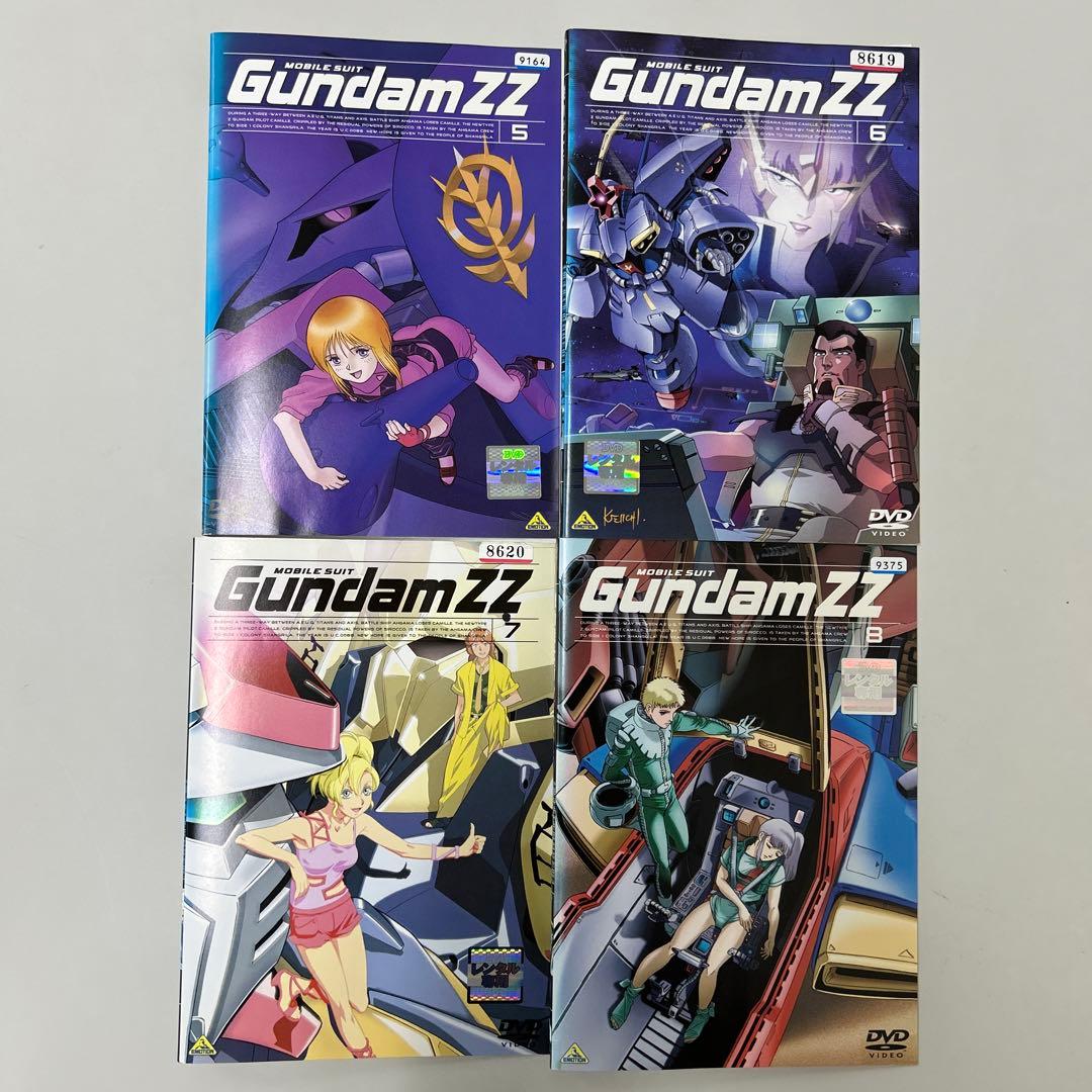 機動戦士ガンダムZZ DVD 全12巻　全巻セット　レンタル落ち