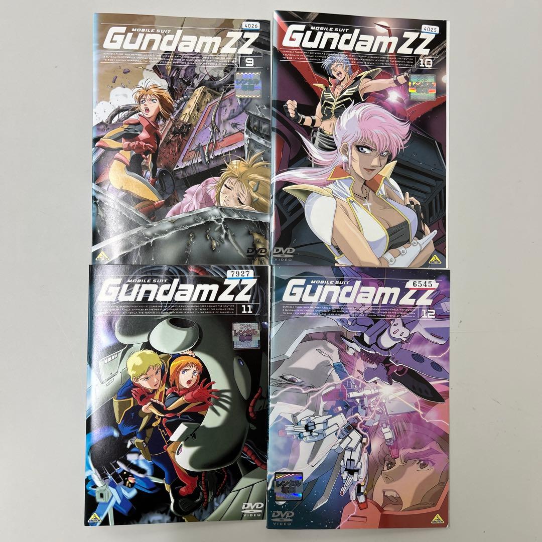 機動戦士ガンダムZZ DVD 全12巻　全巻セット　レンタル落ち