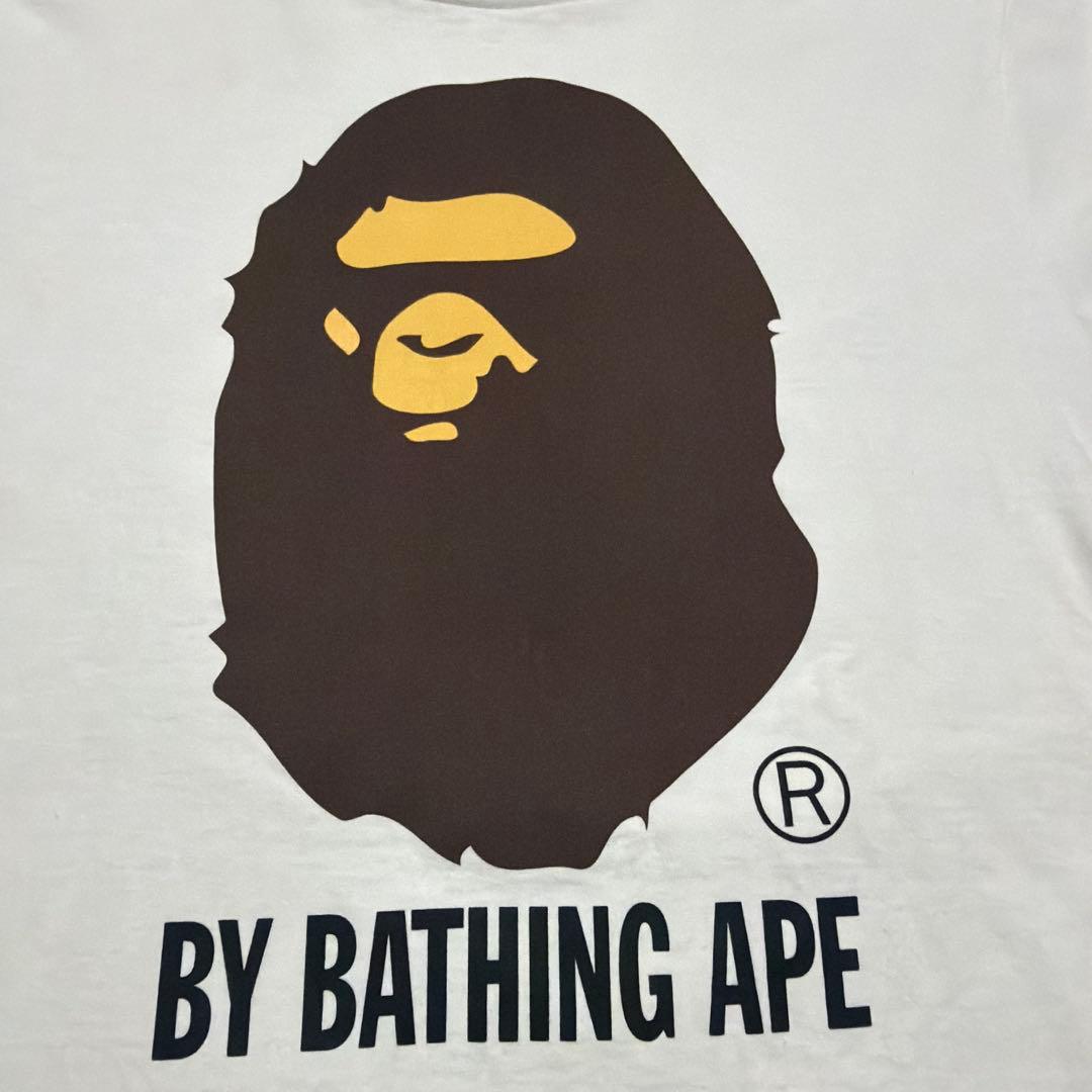 A BATHING APE BAPE HEAD tee tシャツ M ホワイト