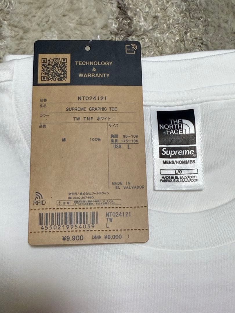 新品 Supreme THE NORTH FACE コラボレーション T