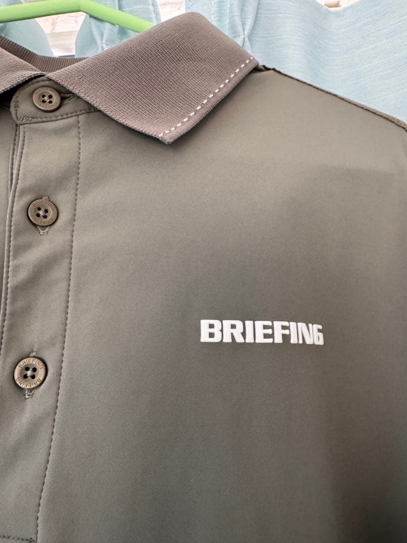 BRIEFING GOLFメンズポロシャツ Lサイズ(ゆったりサイズです)