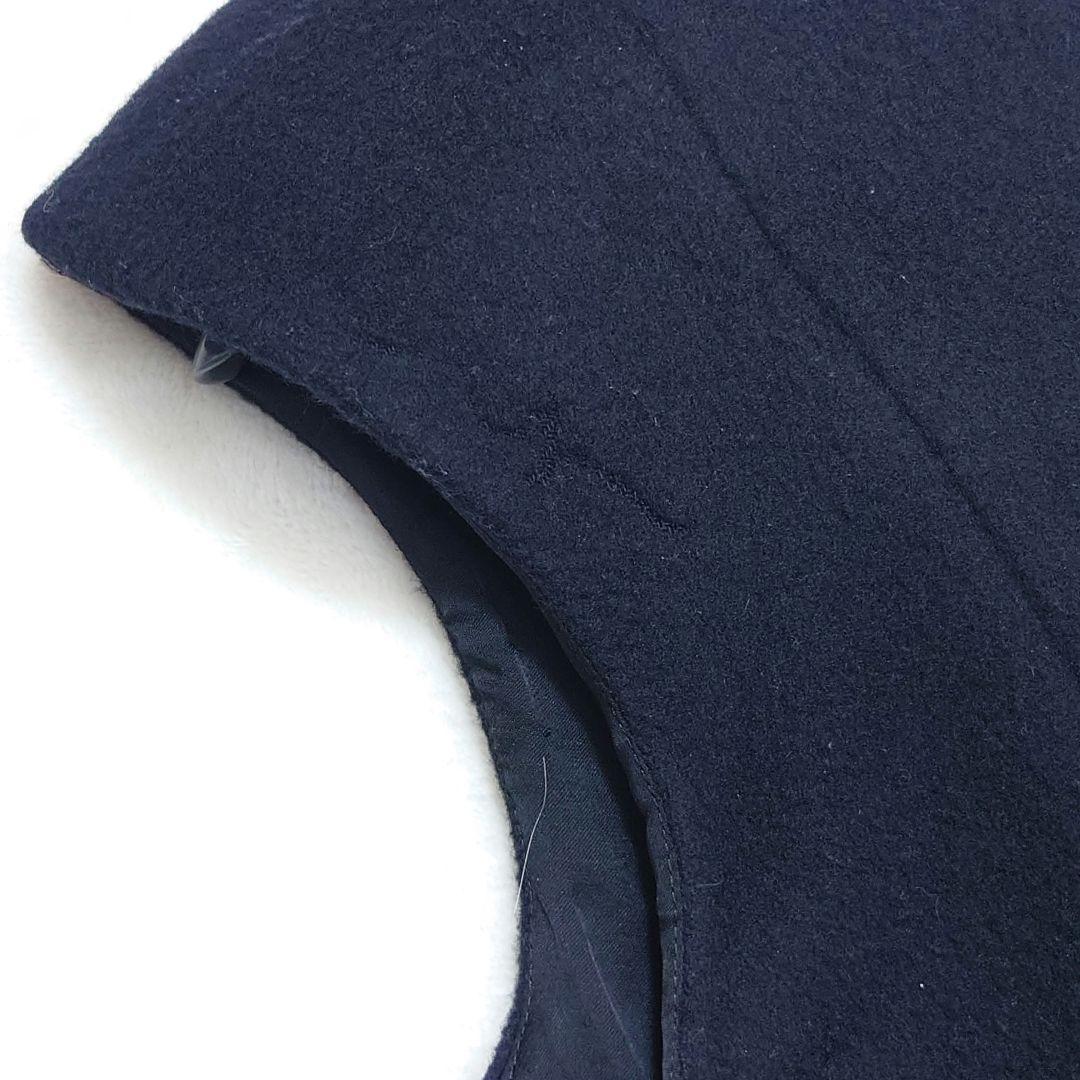 【美品】ミナペルホネン☆pianissimo☆シルク混☆ネイビー☆38(M)