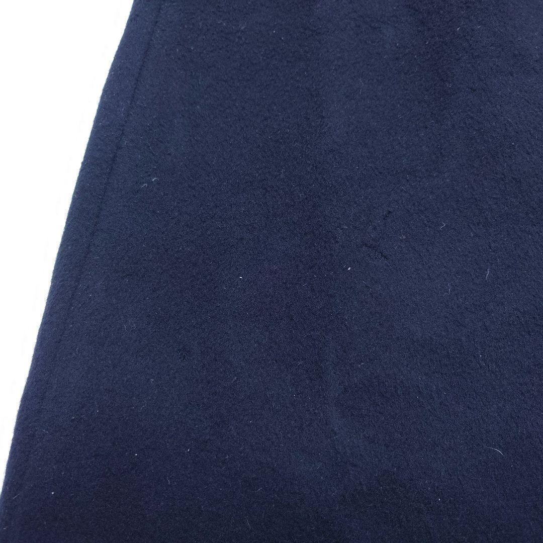【美品】ミナペルホネン☆pianissimo☆シルク混☆ネイビー☆38(M)