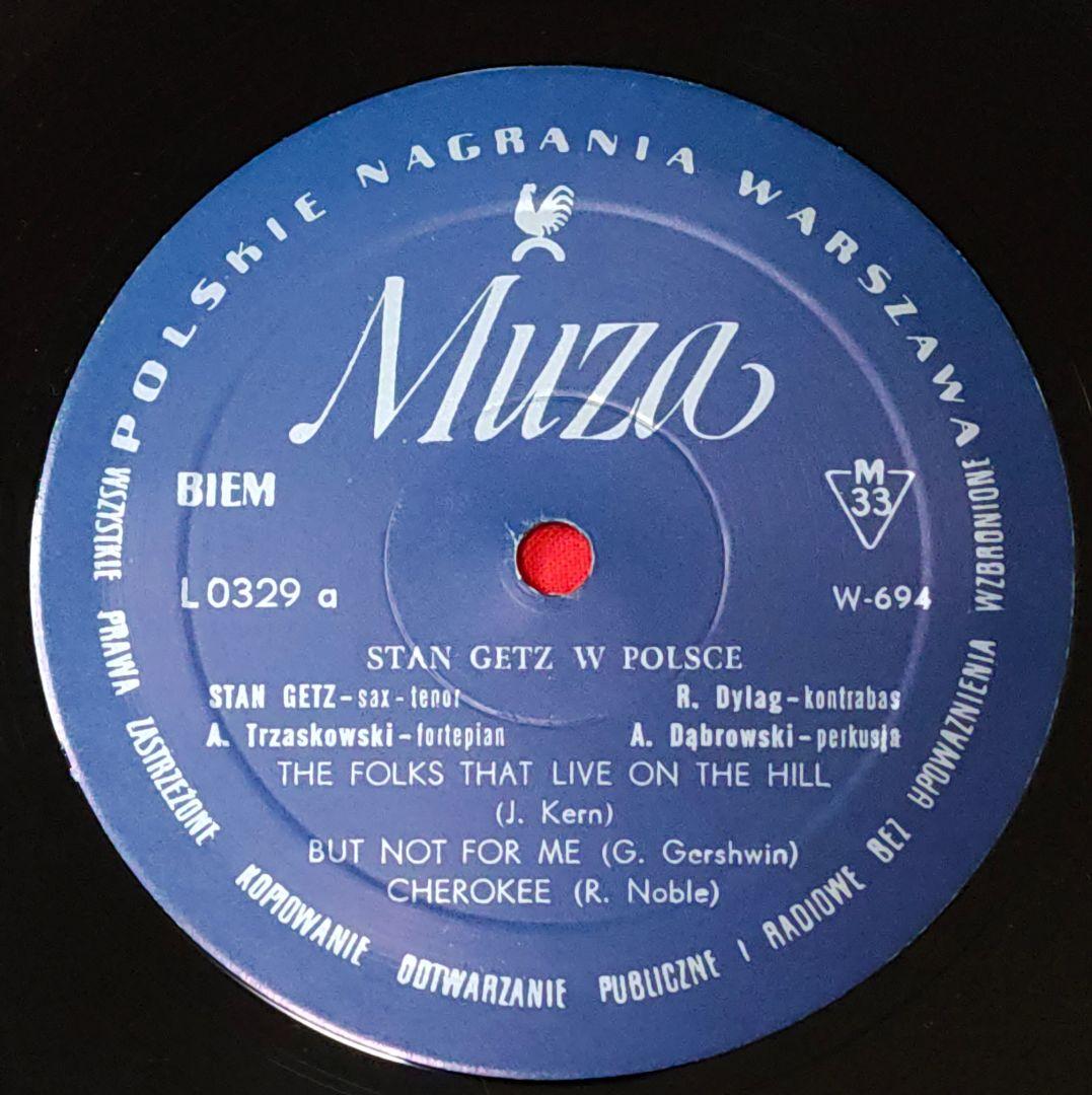 【ジャズ】Stan Getz / W Polsce ★極上美盤★