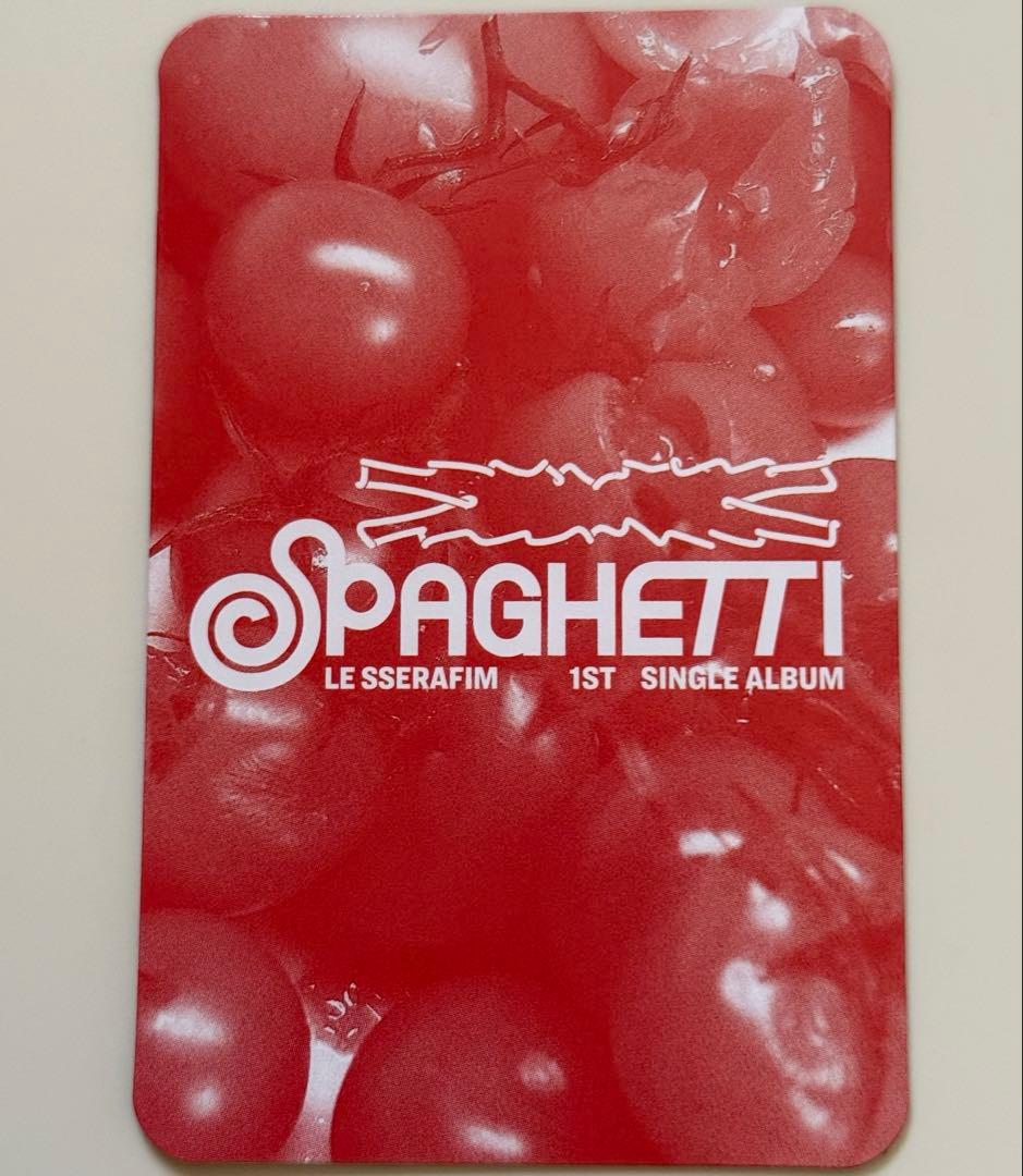 LE SSERAFIM SPAGHETTI LP レコード Indie サクラ