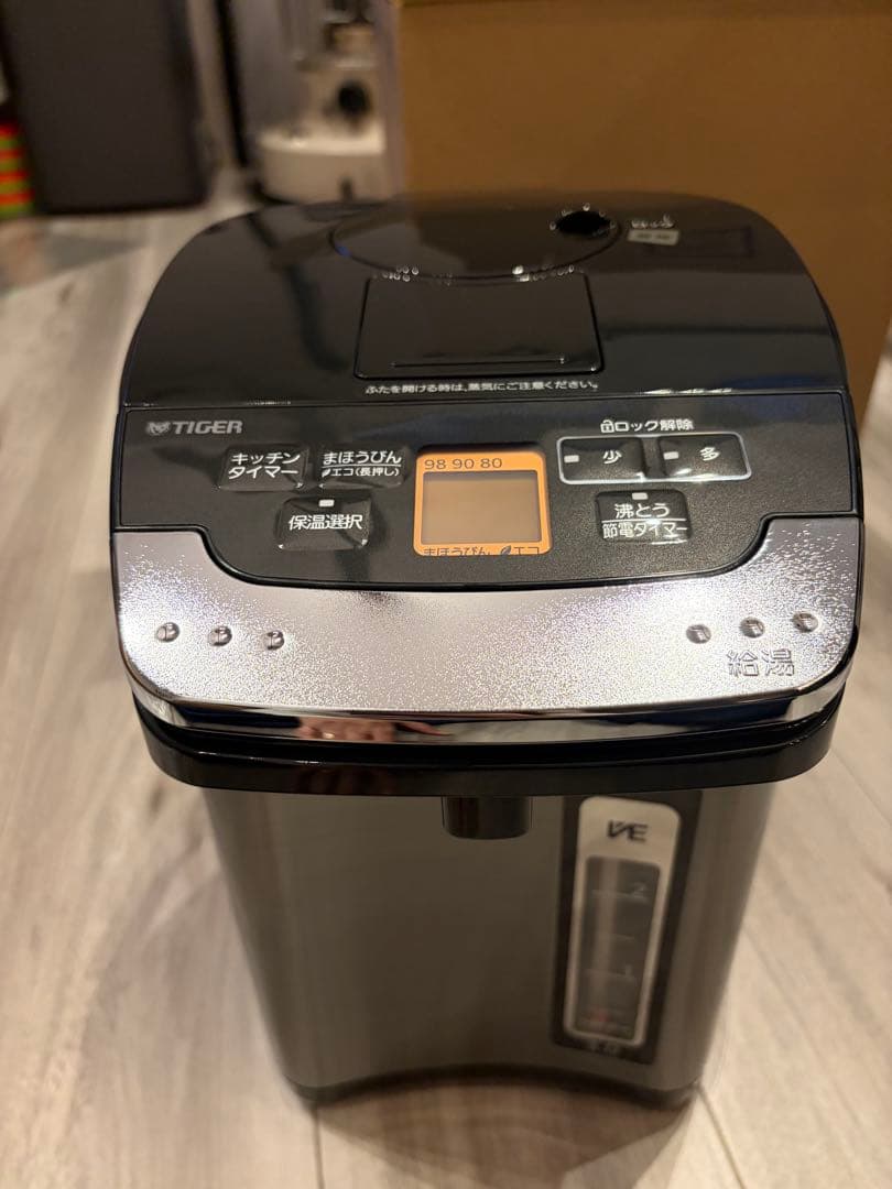 【新品】タイガー 蒸気レス 電気ポット とく子さん リコール対象外