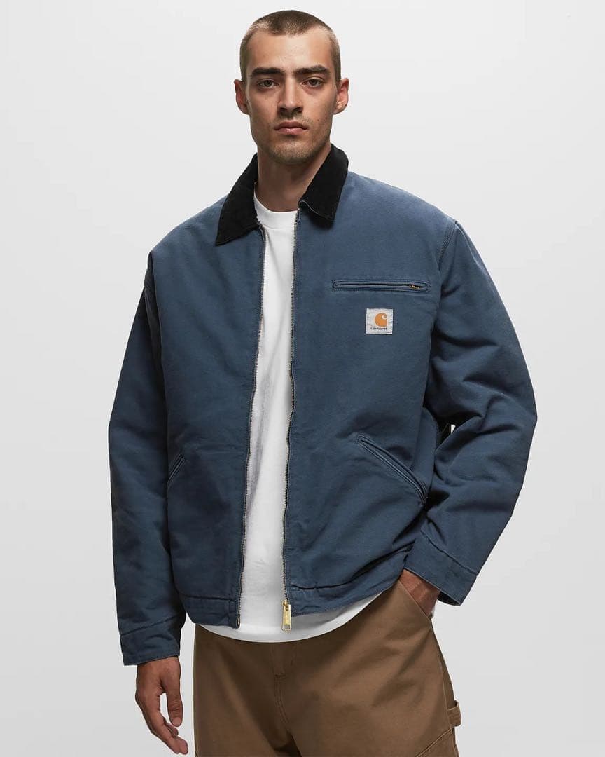 新品Carhartt OG Detroit jacket M ore black