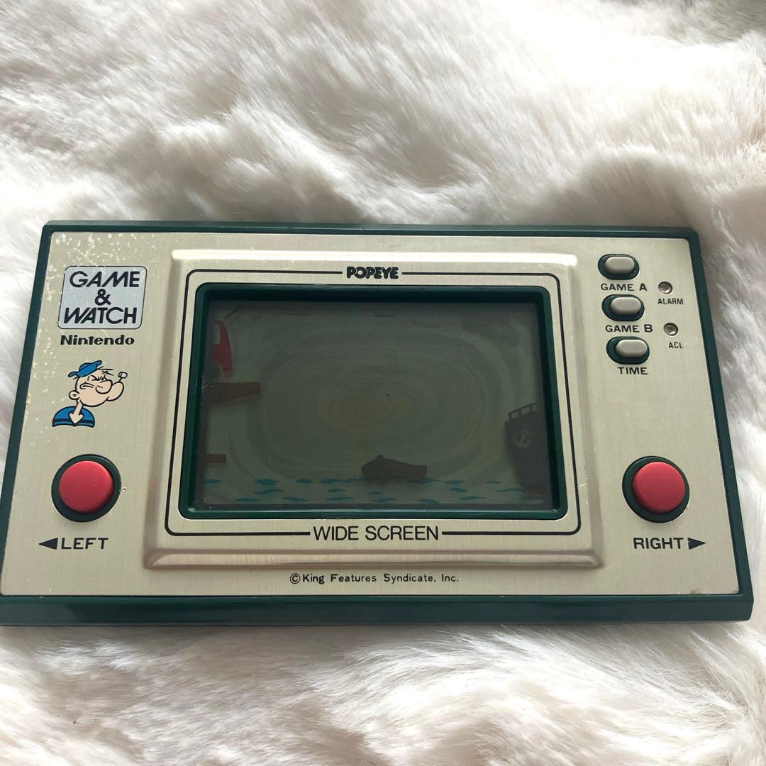 任天堂 ゲームウォッチ POPEYE ポパイ　レトロ