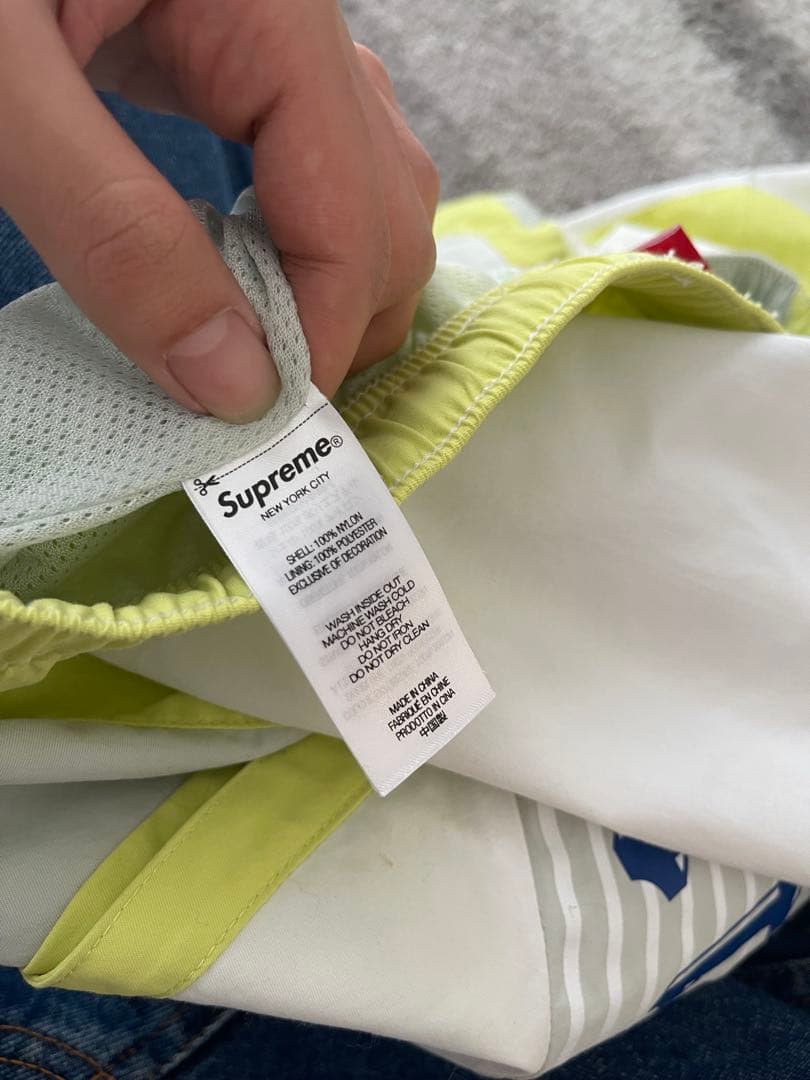 パンツ Supreme S logo track pants