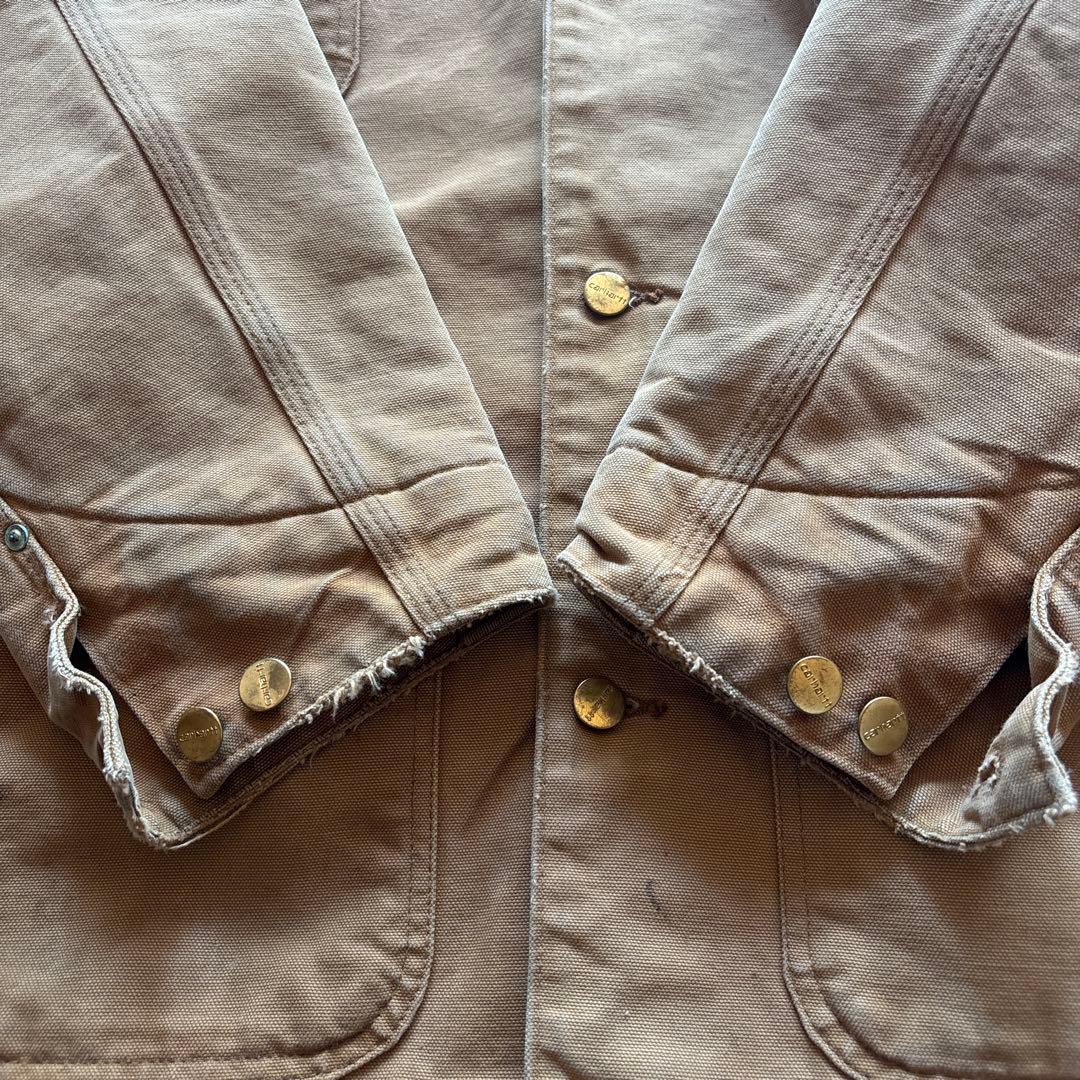 Carhartt ミシガンチョアコート ビンテージ 裏地ブランケット ダッグ地
