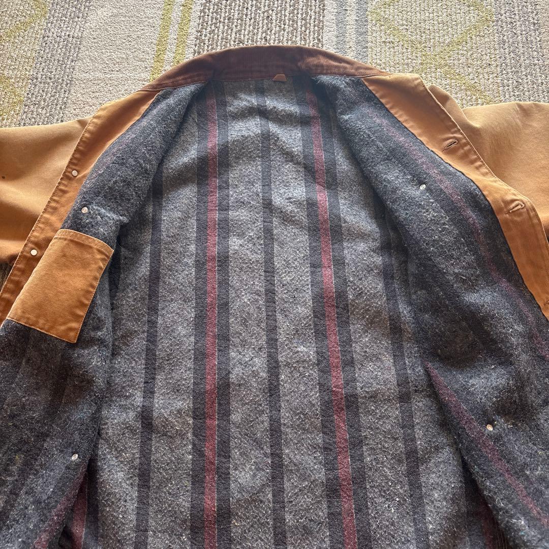 Carhartt ミシガンチョアコート ビンテージ 裏地ブランケット ダッグ地