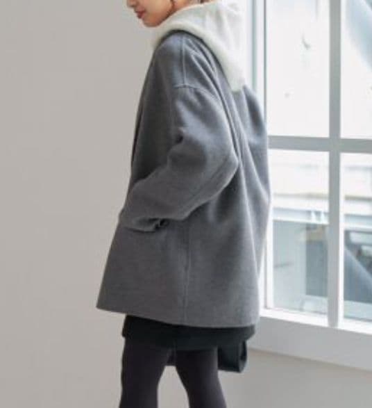 【最終価格】タグ付きSpick and Span　ウールミックスリバージャケット