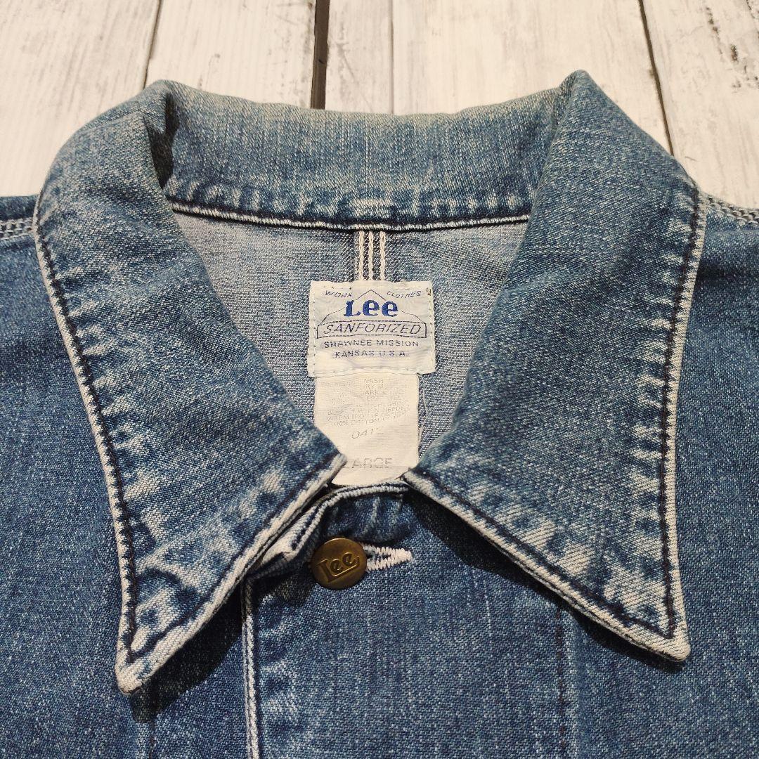 LEE 60s復刻 91-j デニムカバーオール デニムジャケット 日本製 L