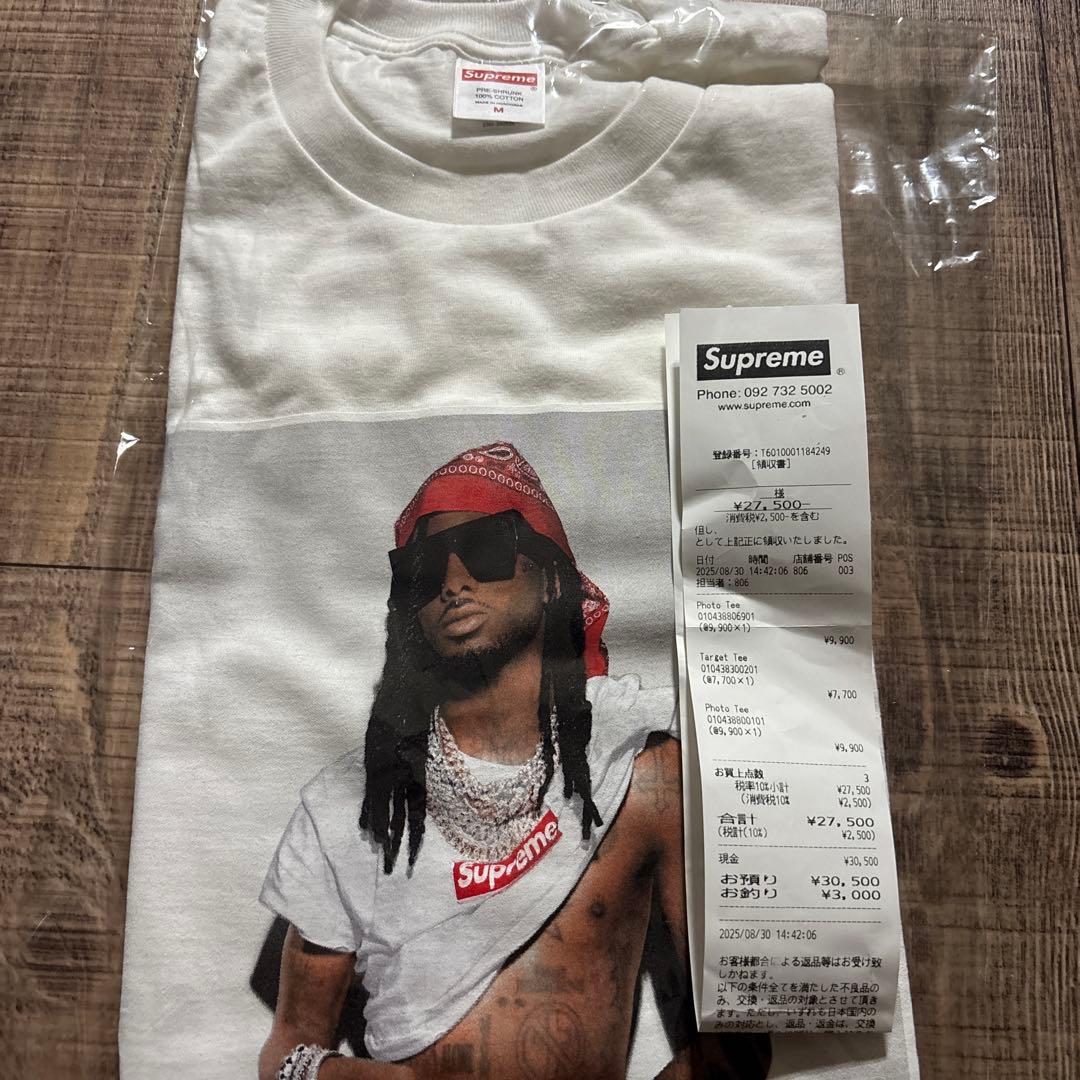 supremeプレイボーイカーティー白
