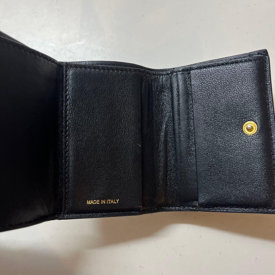 MARNI 三つ折り財布 水色