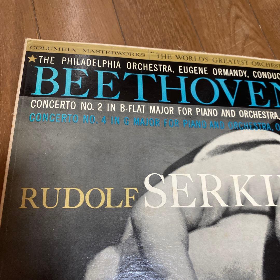 beethoven RUDOLF SERKIN ピアノ　協奏曲第2番、第4番