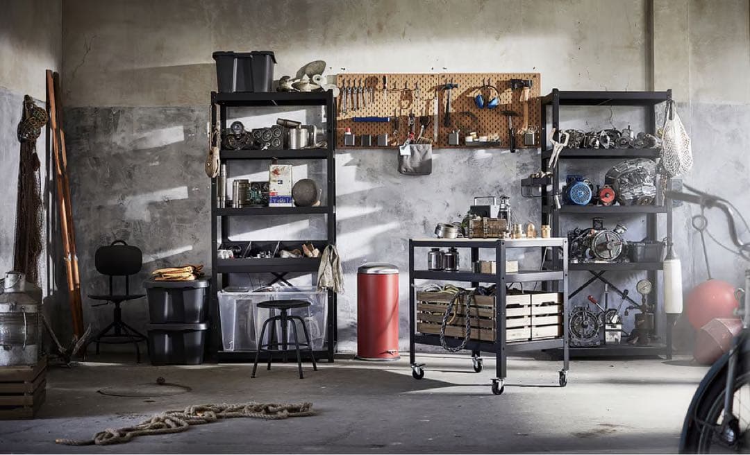 【希少廃盤カラー】IKEA ブロールキッチンワゴン　送料込み