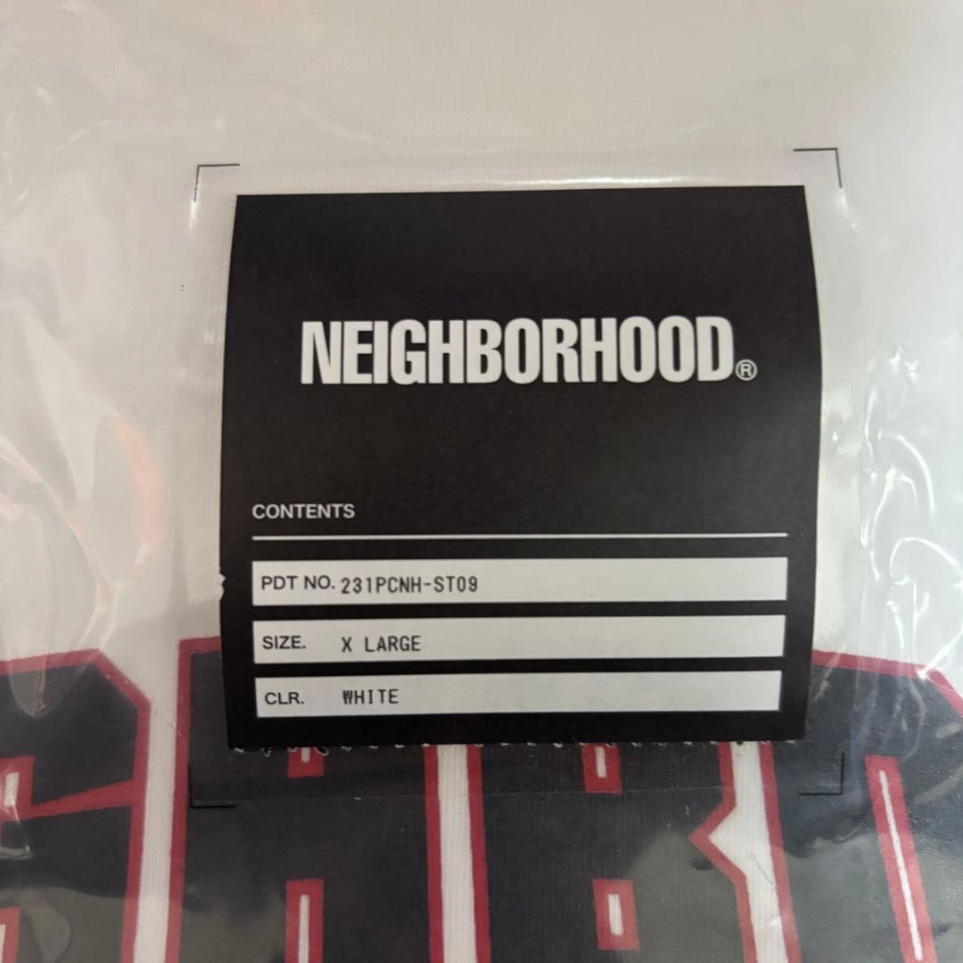 NEIGHBORHOOD NH-9 TEE XLサイズ / WHITE