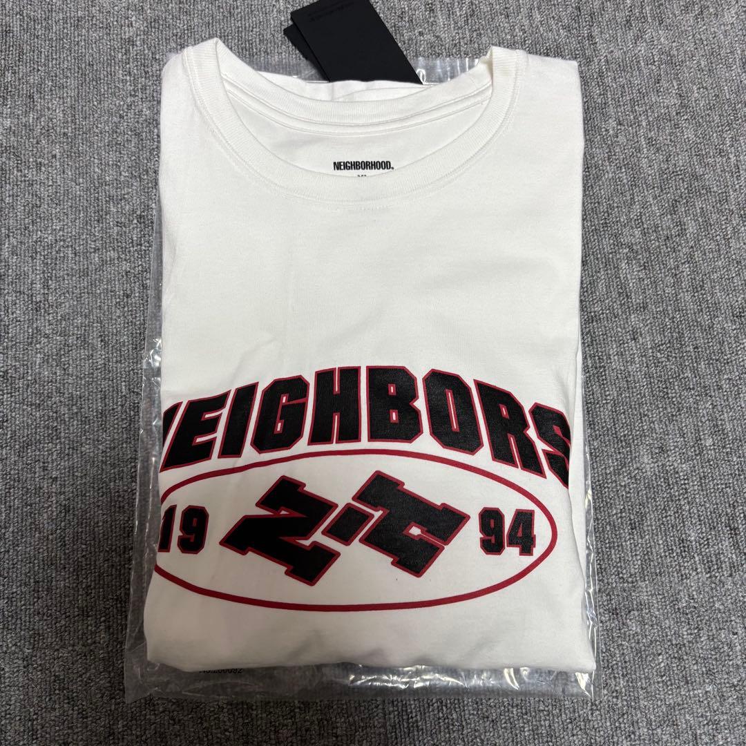 NEIGHBORHOOD NH-9 TEE XLサイズ / WHITE